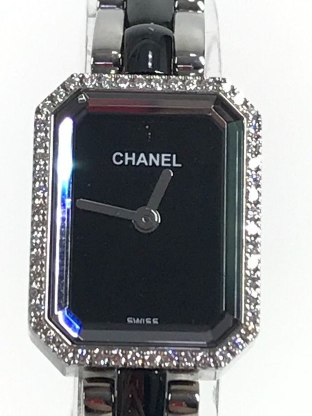 Chanel Watch Premiere H2163 SS Black